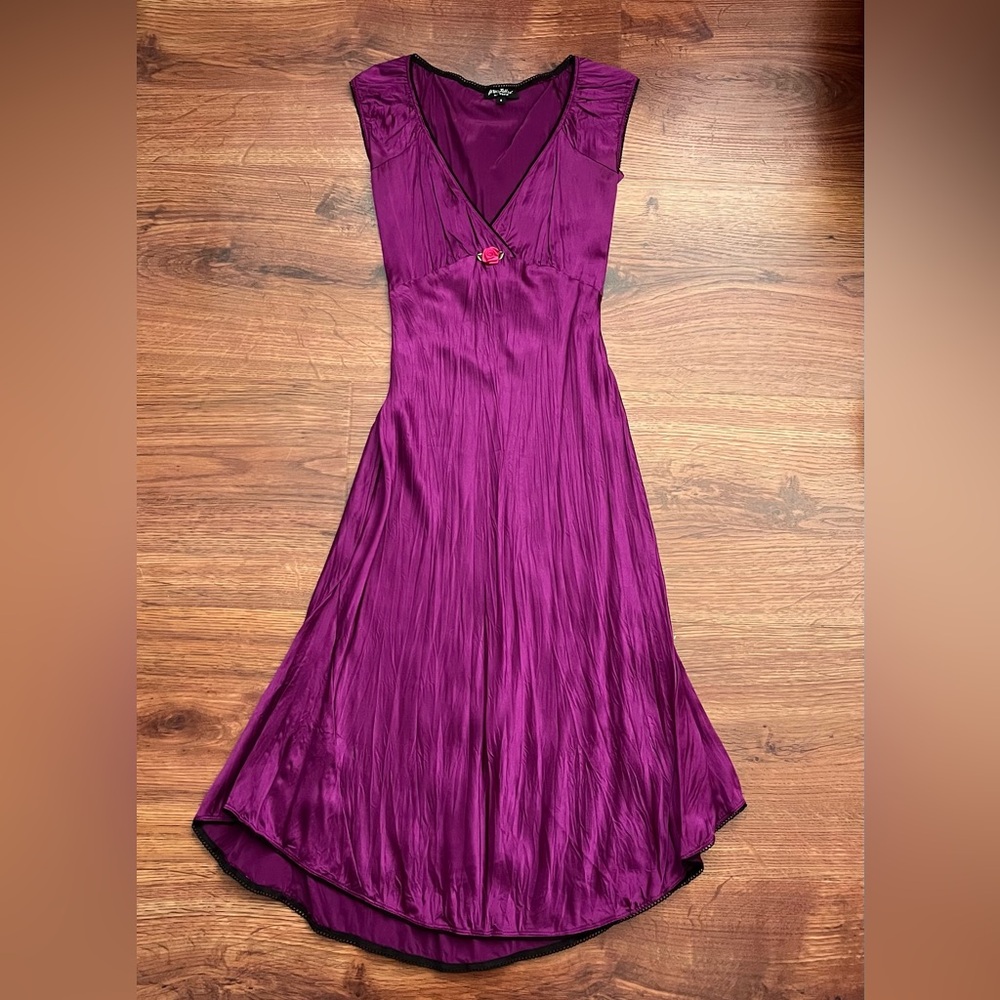 Vintage y2k Betsey Johnson Milkmaid Dress